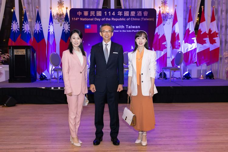New Century Films invited to the 114th National Day reception for Taiwan
