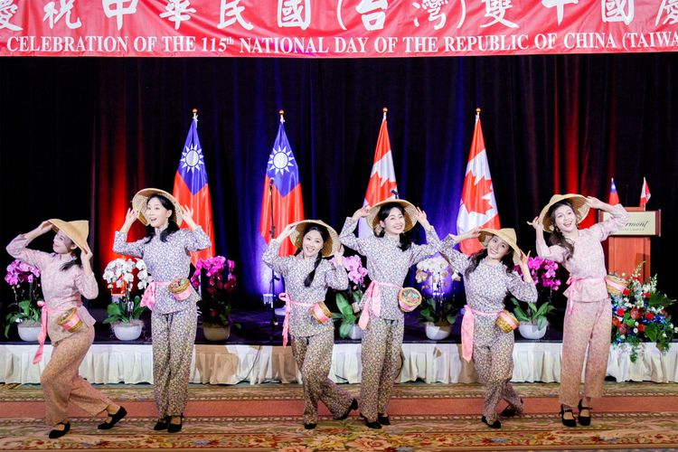 新世紀影視以舞蹈開場渥太華臺灣第115屆國慶慶典